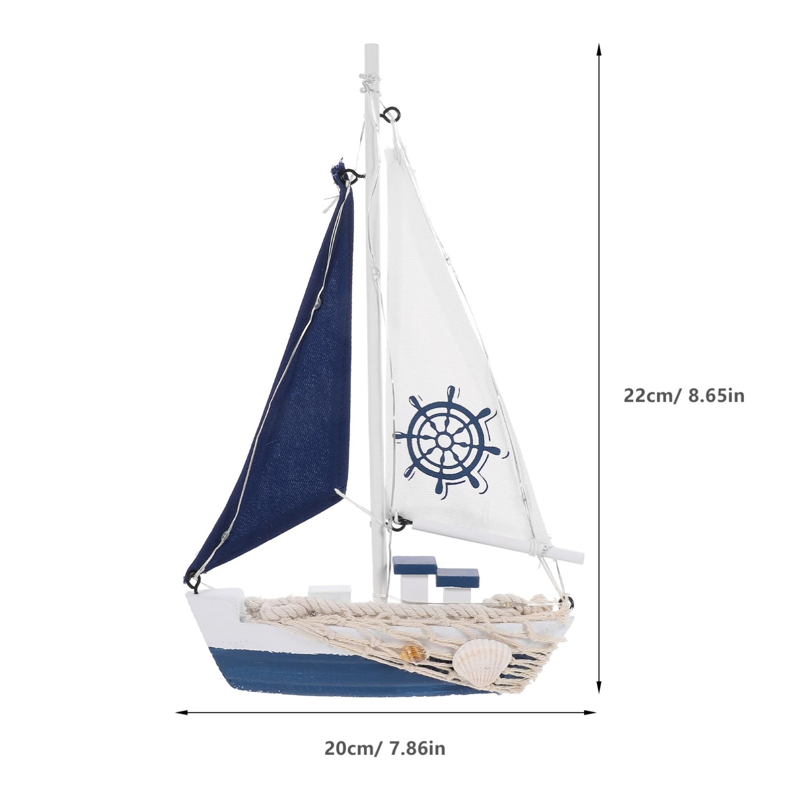 Amazon.co.jp: Gatuida 木製帆船模型 装飾 地中海風インテリア